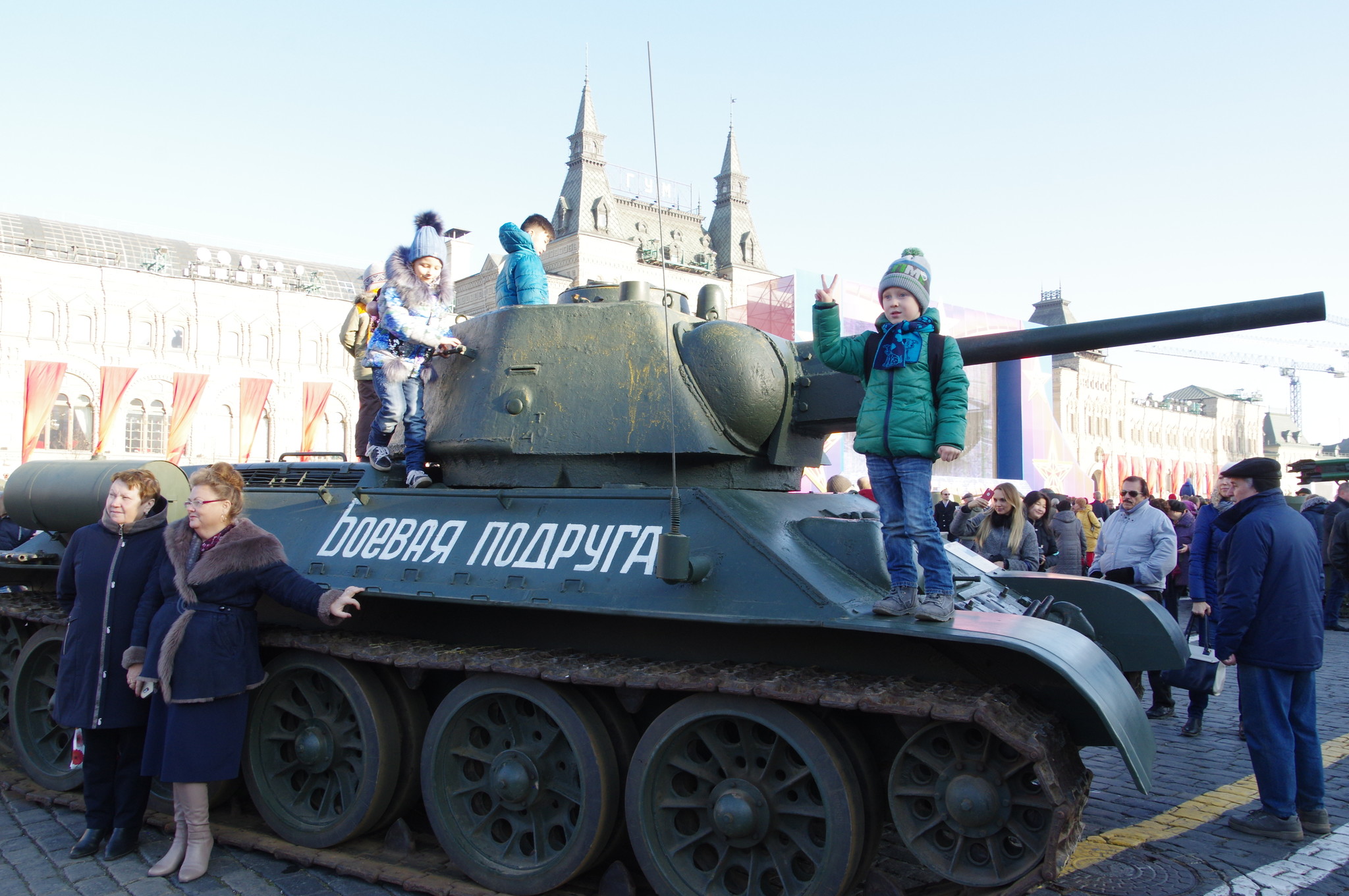 Средний танк Т-34-76 «Боевая подруга»