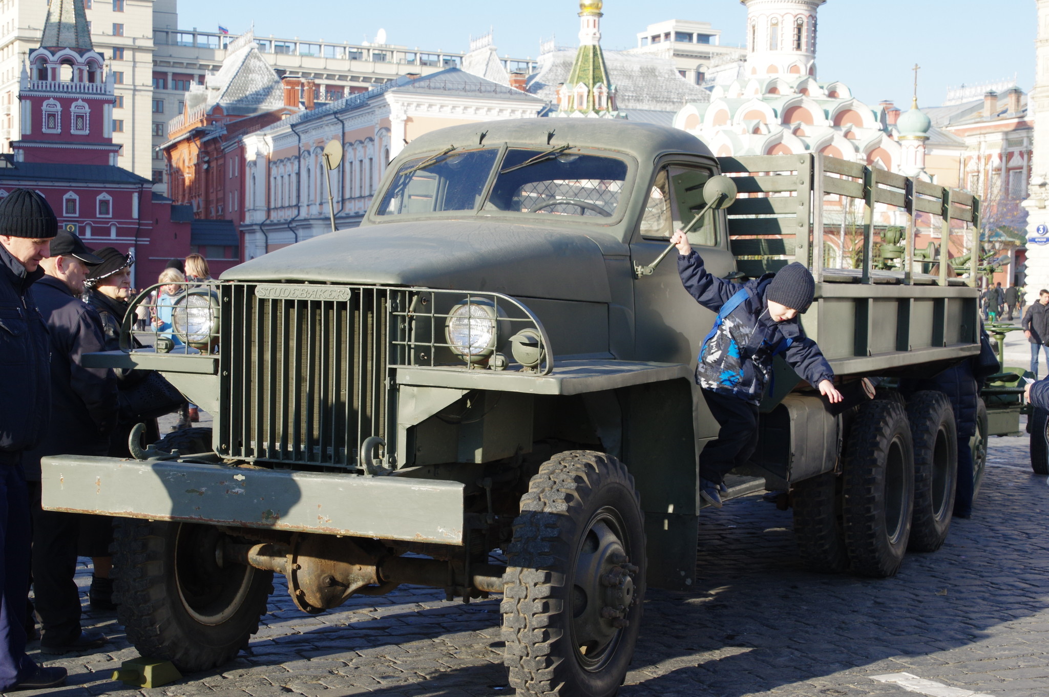 Трёхосный грузовой автомобиль Studebaker US6