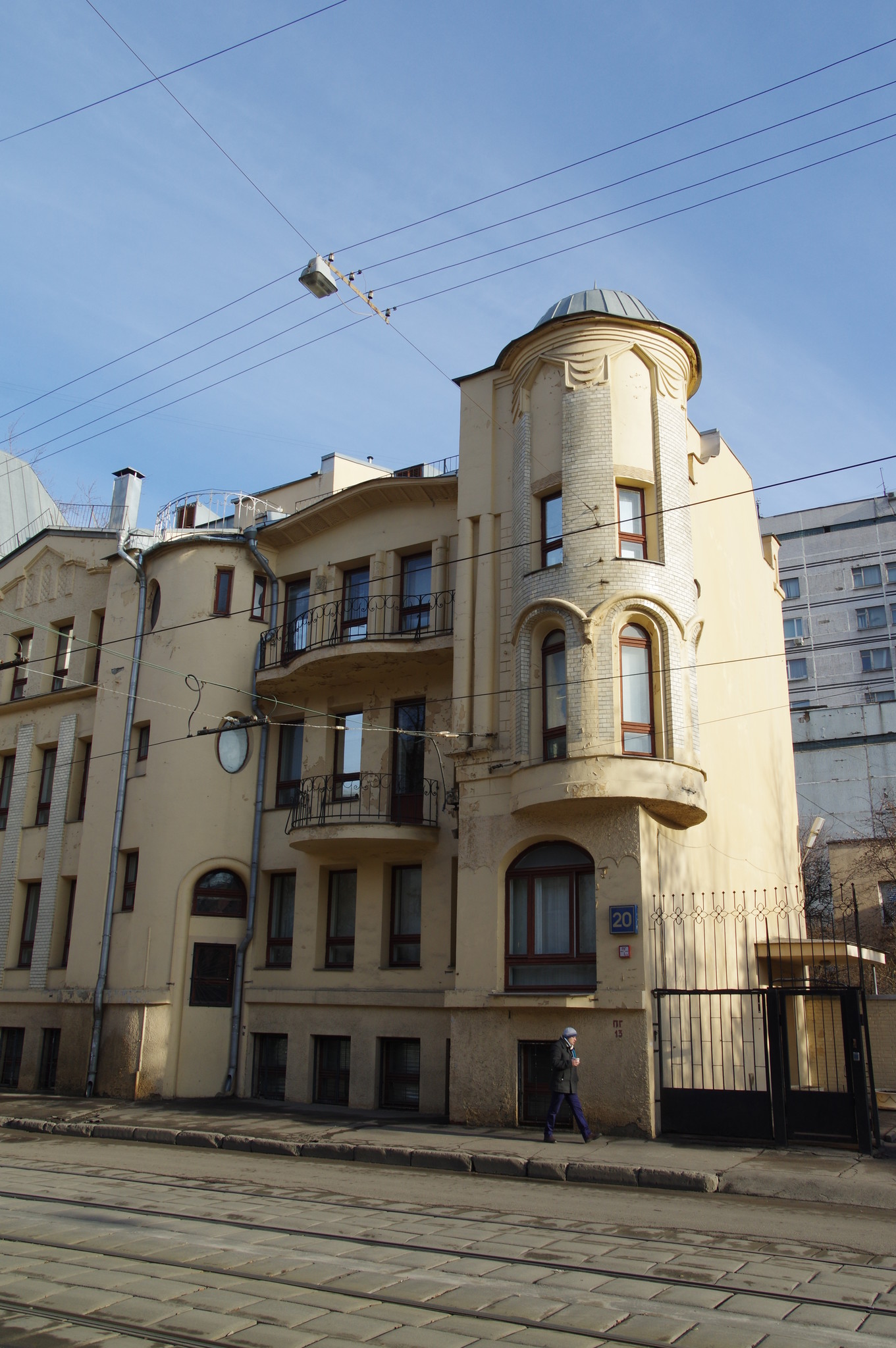 Доходный дом Е.Д. Ломакиной (улица Гиляровского, дом 20)