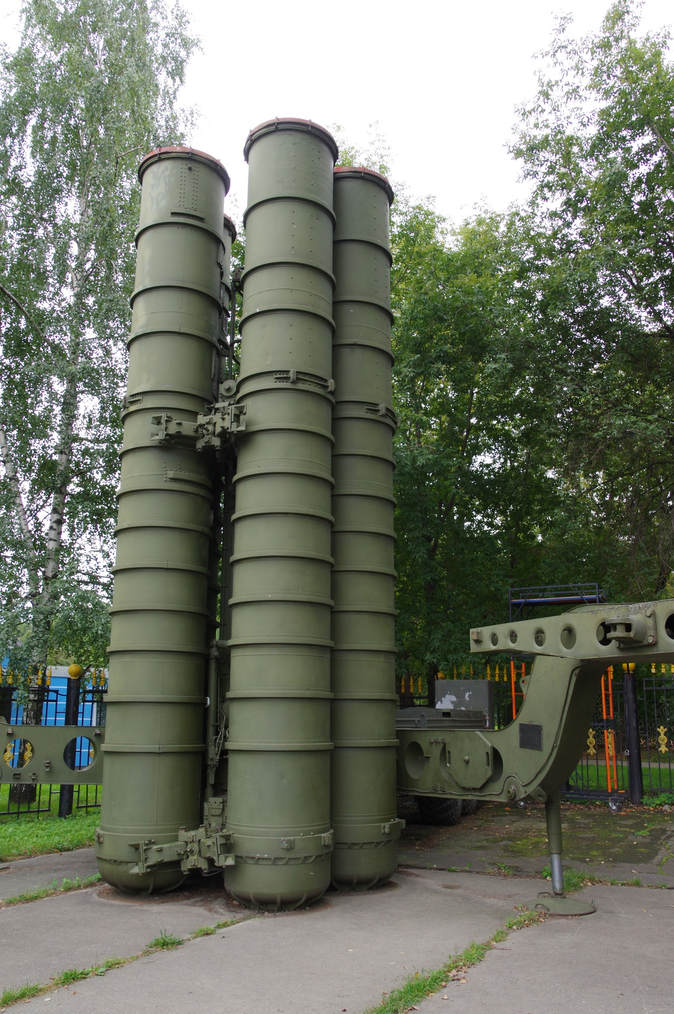 Пусковая установка зенитных ракет комплекса С-300ПТ