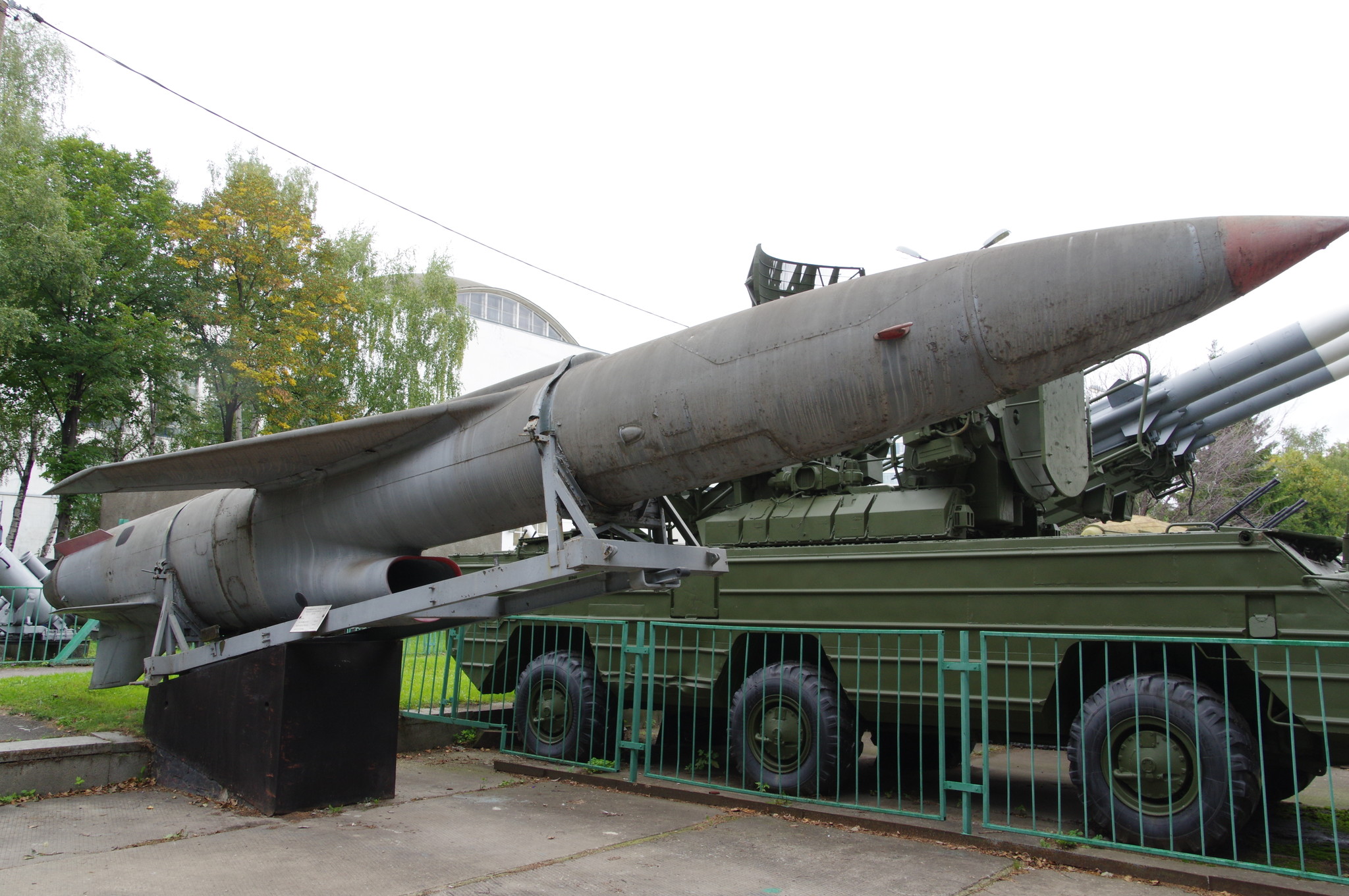 Противокорабельная ракета морского базирования П-5 1959 г. (Центральный музей Вооружённых сил Российской Федерации)