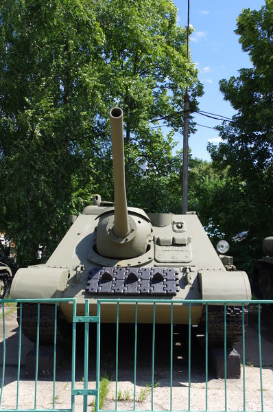 Самоходно-артиллерийская установка СУ-85 (Центральный музей Вооружённых сил Российской Федерации)