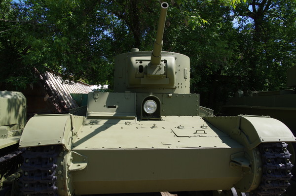 Лёгкий танк Т-26 1933 г. (Центральный музей Вооружённых сил Российской Федерации)