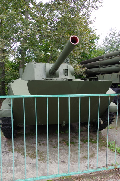 Самоходное артиллерийское орудие 2С9 «НОНА-С» в Центральном музее Вооружённых сил Российской Федерации