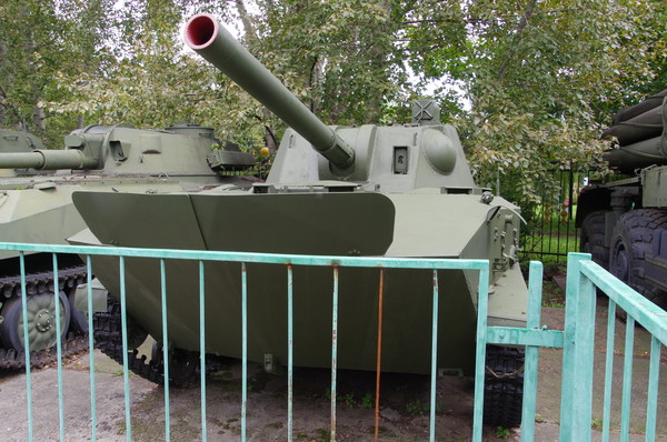 Самоходное артиллерийское орудие 2С9 «НОНА-С» в Центральном музее Вооружённых сил Российской Федерации