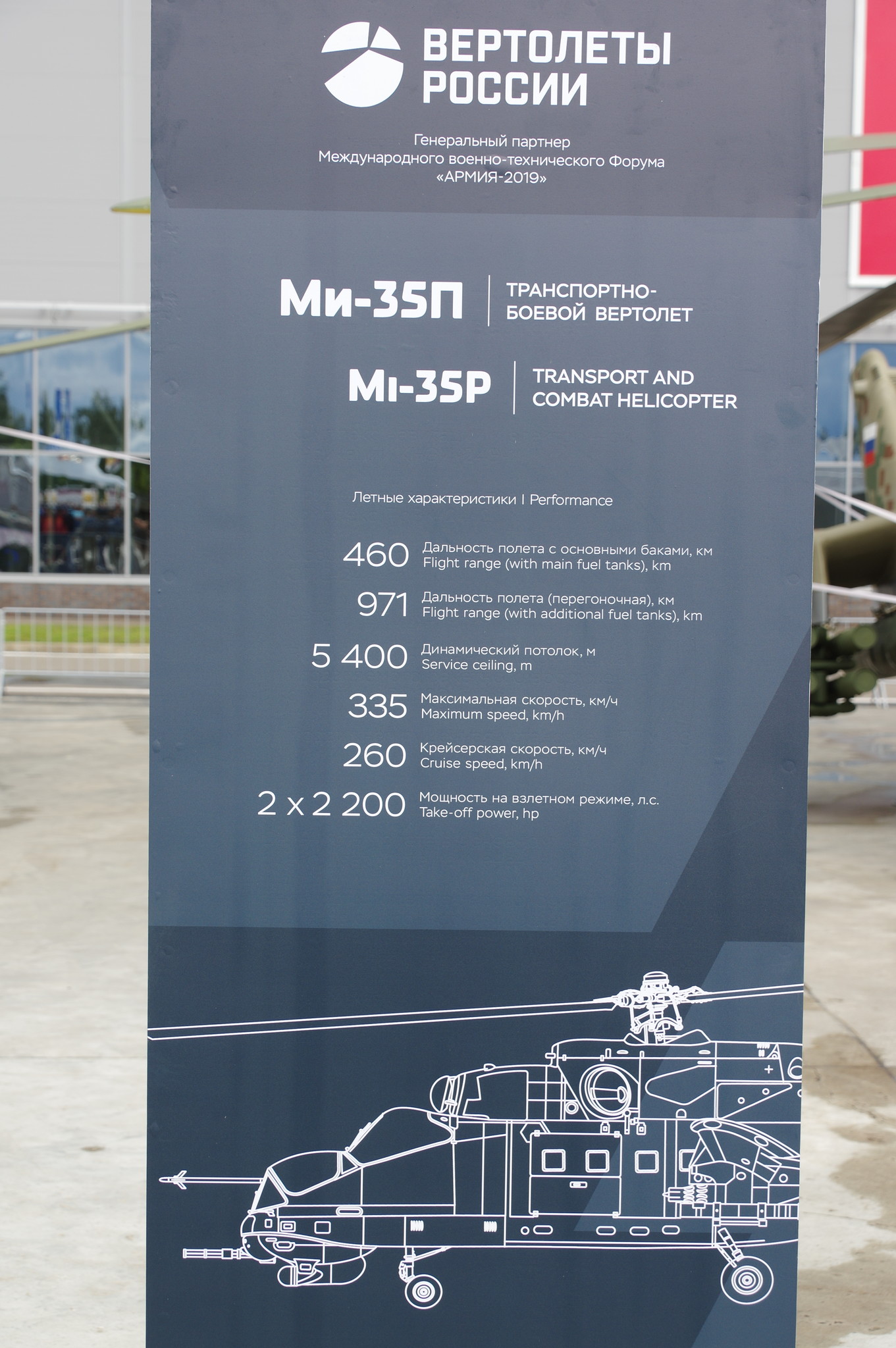 Транспортно-боевой вертолёт Ми-35П