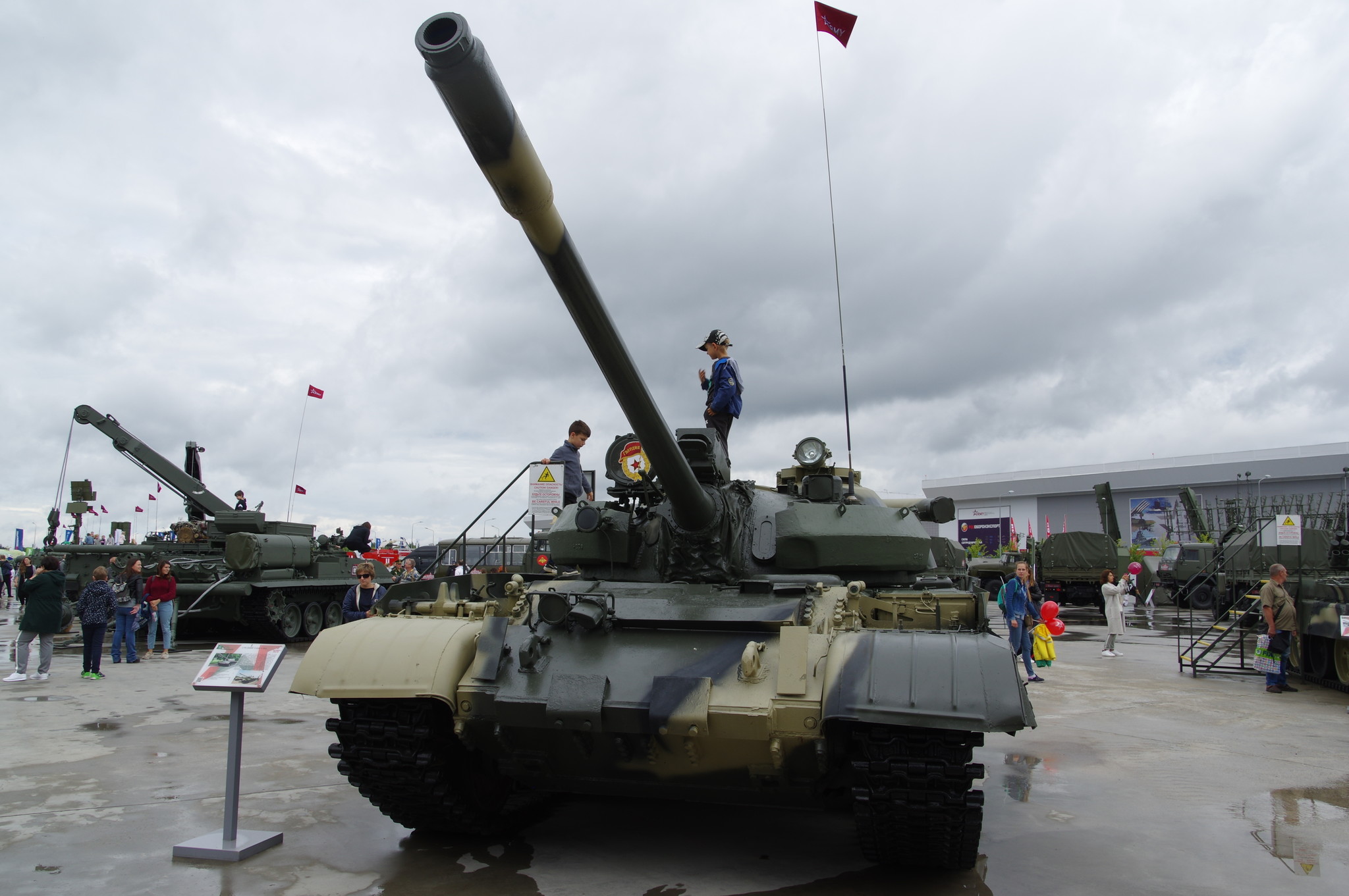 Средний танк Т-55А