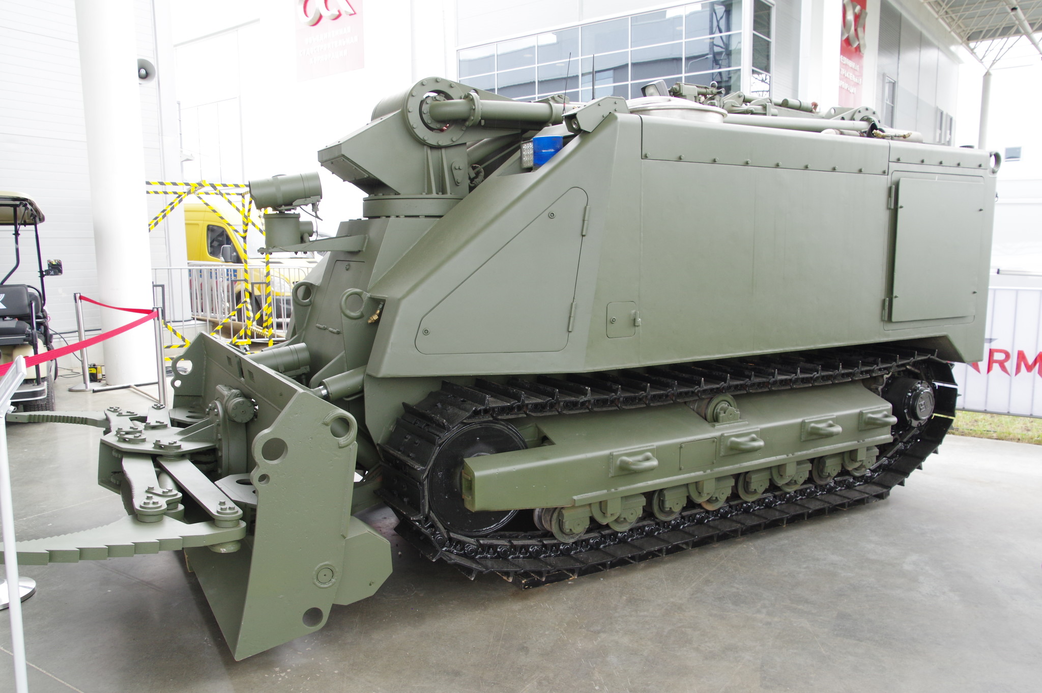 Многофункциональный робототехнический комплекс пожаротушения «Уран-14»