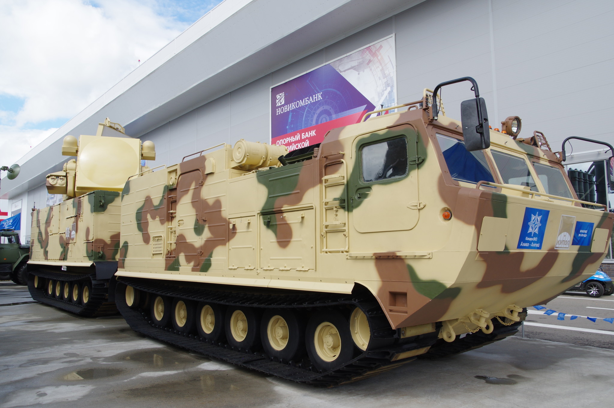 Боевая машина 9А331МДТ из состава зенитного ракетного комплекса 9К331МДТ «Тор-М2ДТ»
