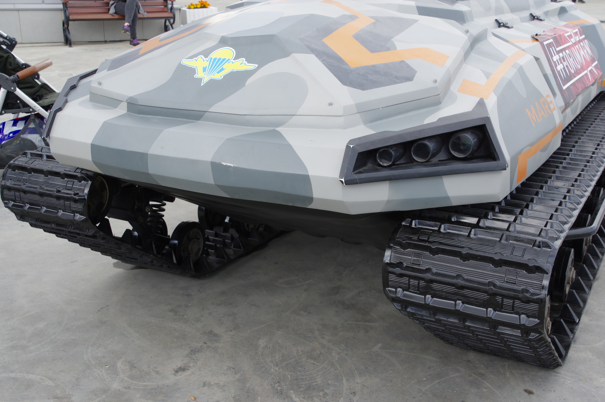 Мобильная автономная робототехническая система на гусеничном ходу «Марс А-800»