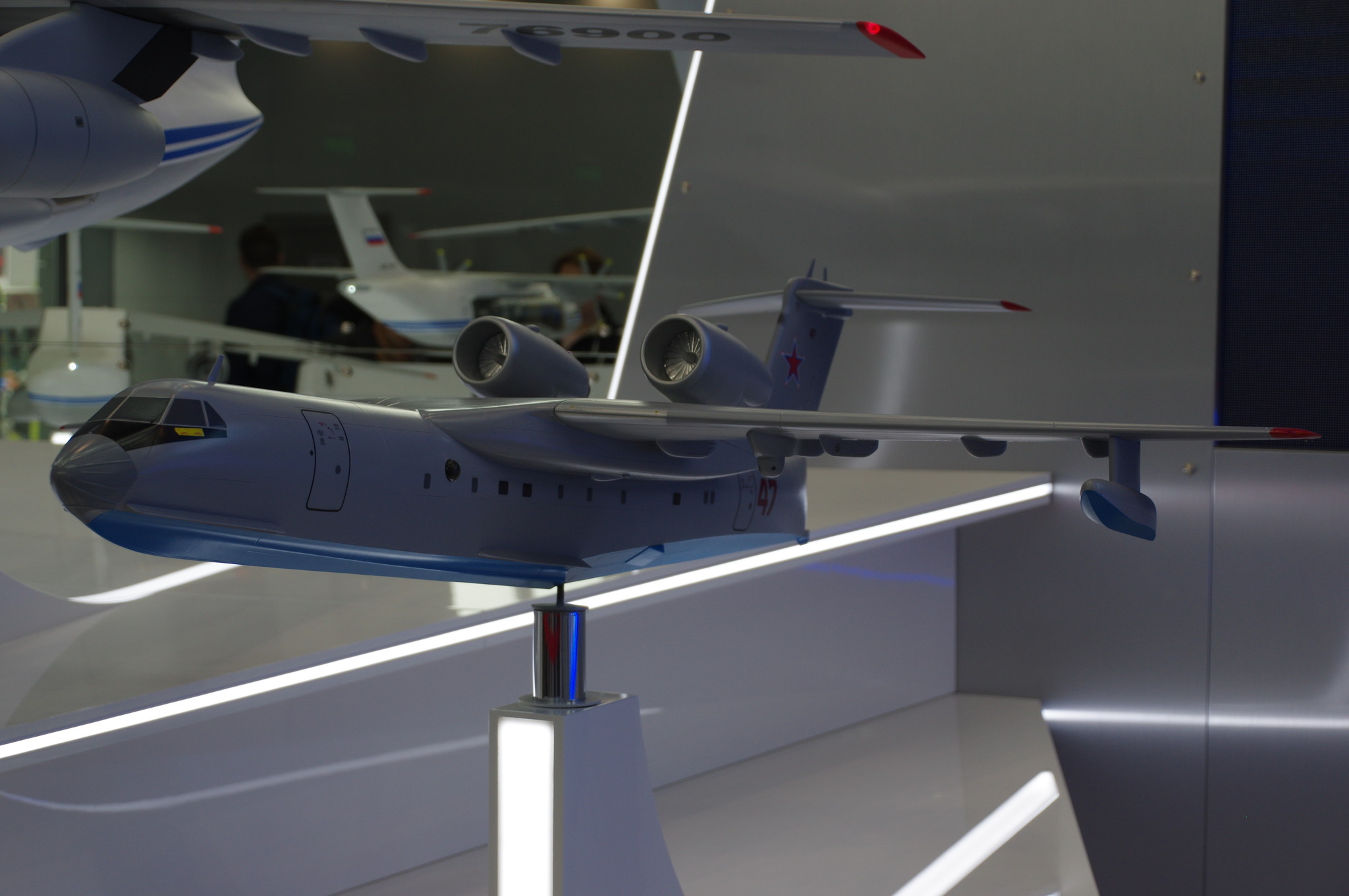 Модель самолёта-амфибии Бе-200 «Альтаир»