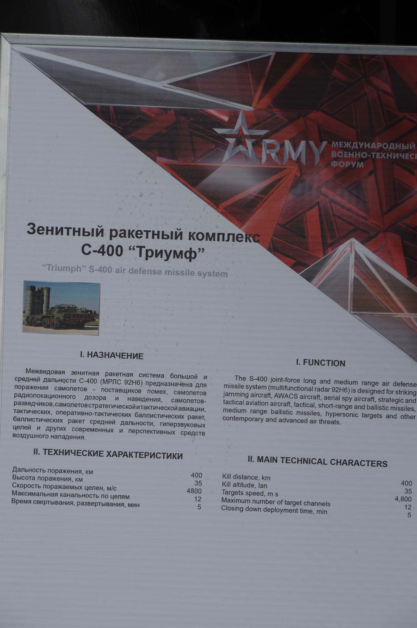 Зенитный ракетный комплекс С-400 «Триумф»