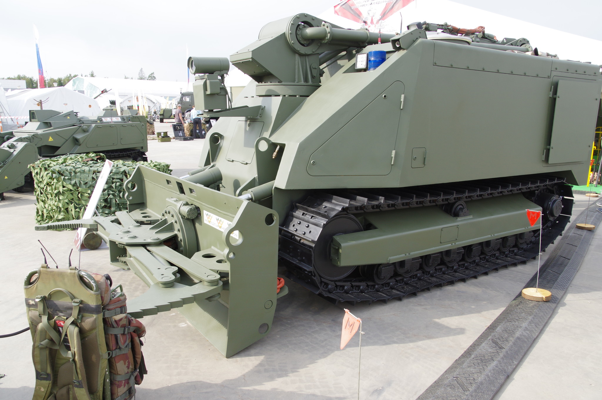 Многофункциональный робототехнический комплекс пожаротушения «Уран-14»