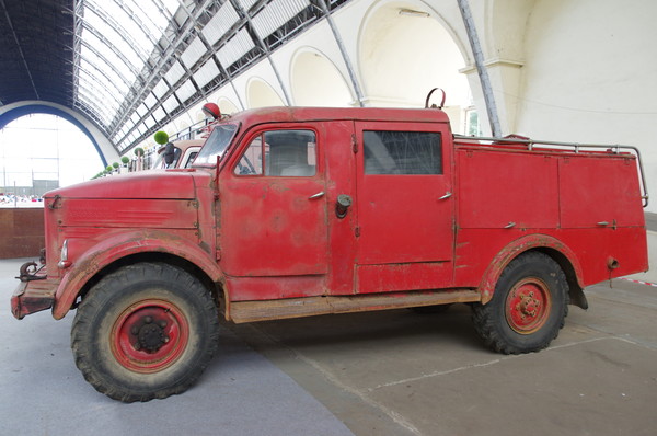 Пожарная машина на шасси ГАЗ-51