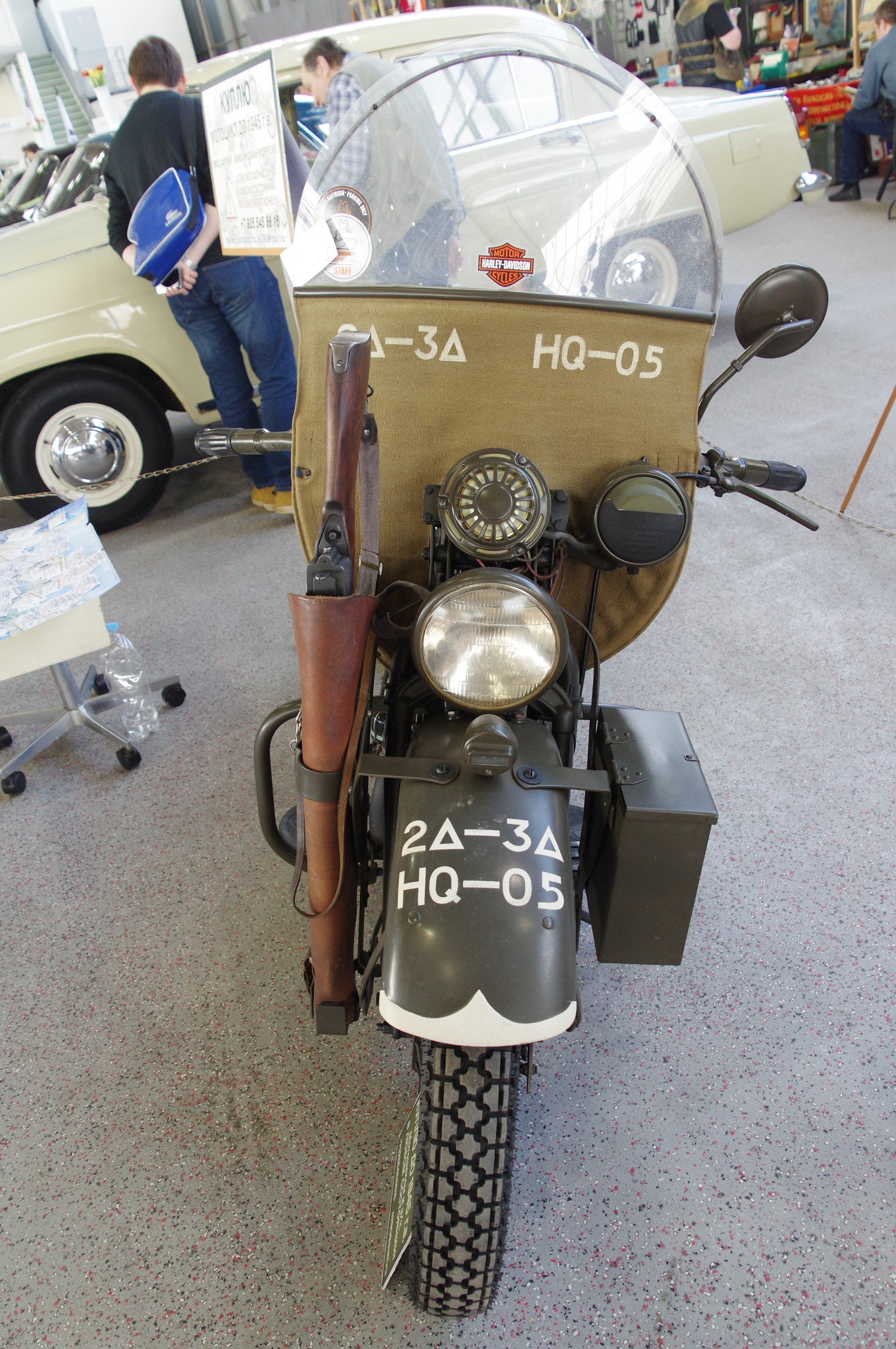 Мотоцикл Harley-Davidson WLA 42 (Харлей-Дэвидсон)