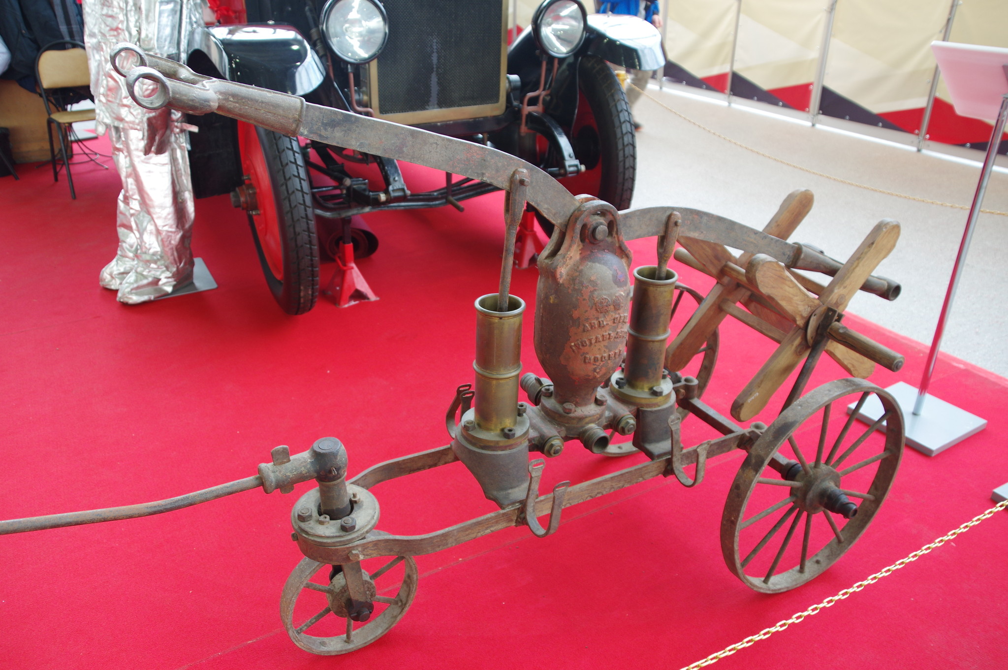 Пожарный насос завода «Густав Лист». 1900 год