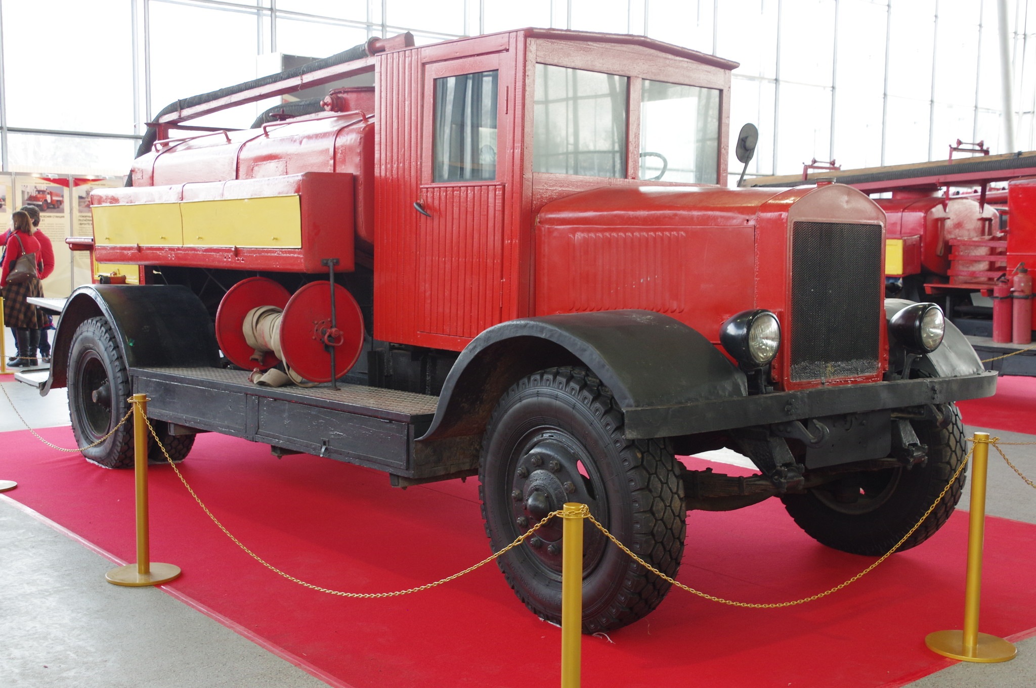 Пожарная автоцистерна ЯГ-6. 1940 год