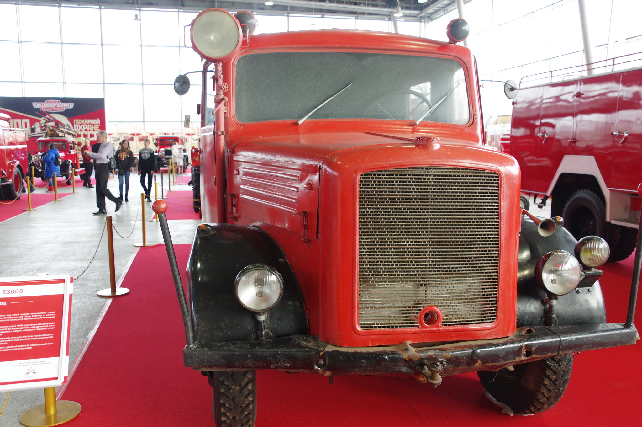 Пожарная машина Klöckner-Deutz S3000 1943 года выпуска