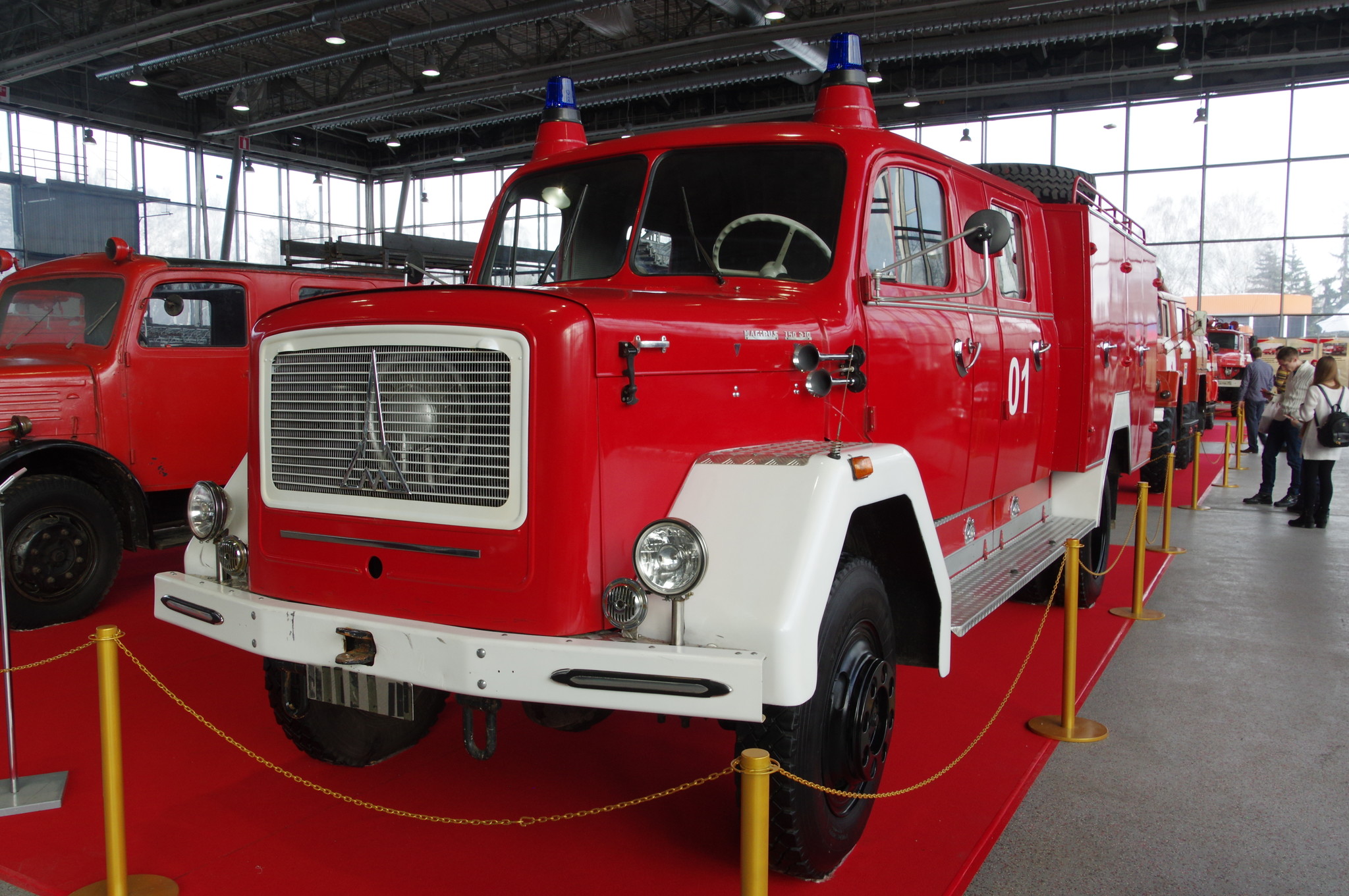 Пожарная машина Magirus-Deutz 150 D10 (1966 г.)