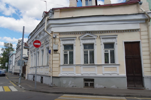 Южный флигель городской усадьбы (Староконюшенный переулок, 2, корпус 1)
