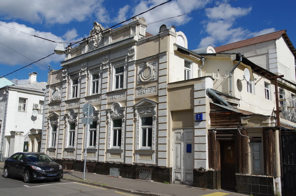 Особняк на Староконюшенном (Староконюшенный переулок, дом 2, корпус 2)
