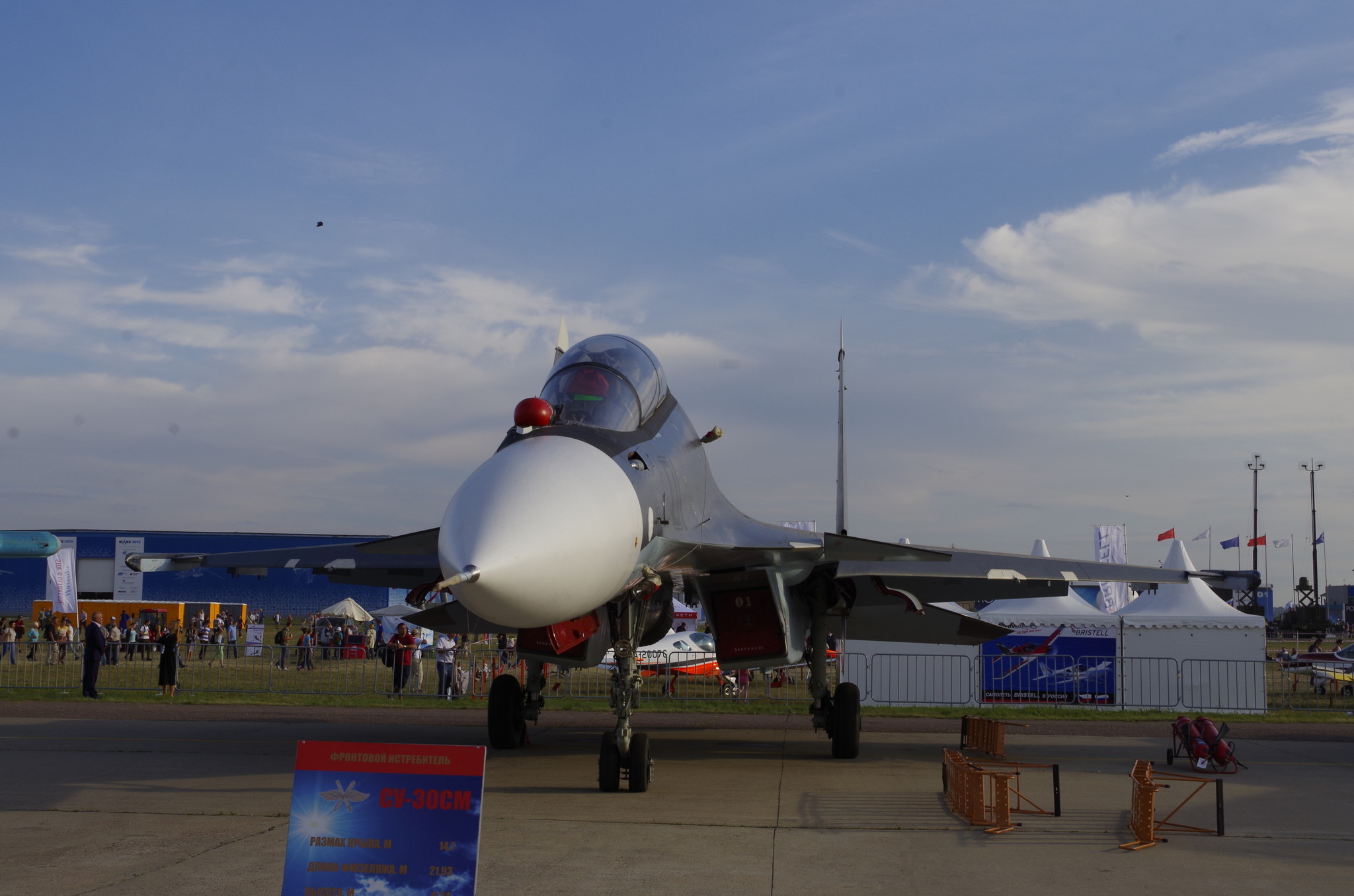 Сверхманевренный истребитель Су-30СМ поколения 4++