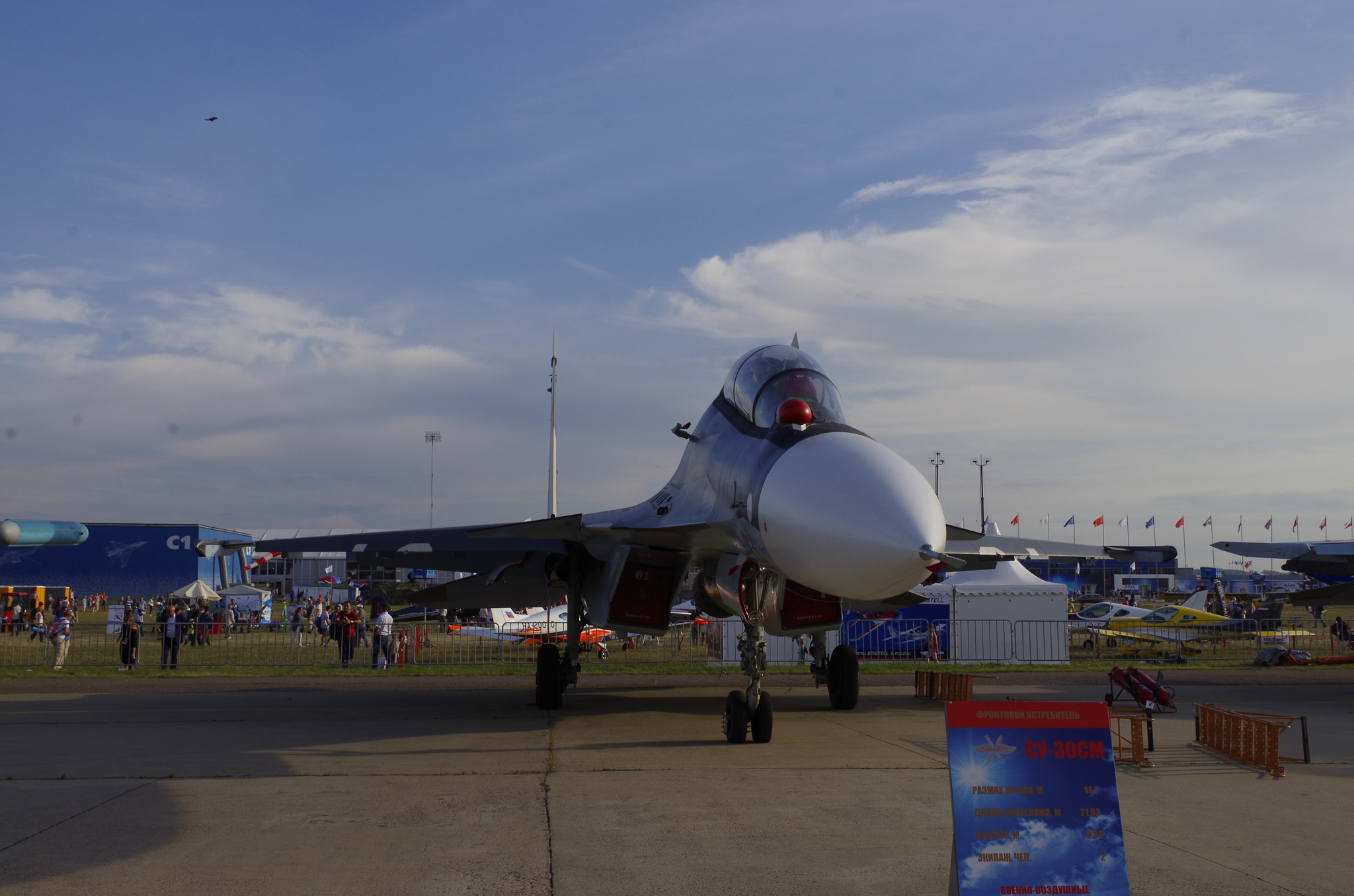 Многоцелевой сверхманевренный истребитель Су-30СМ