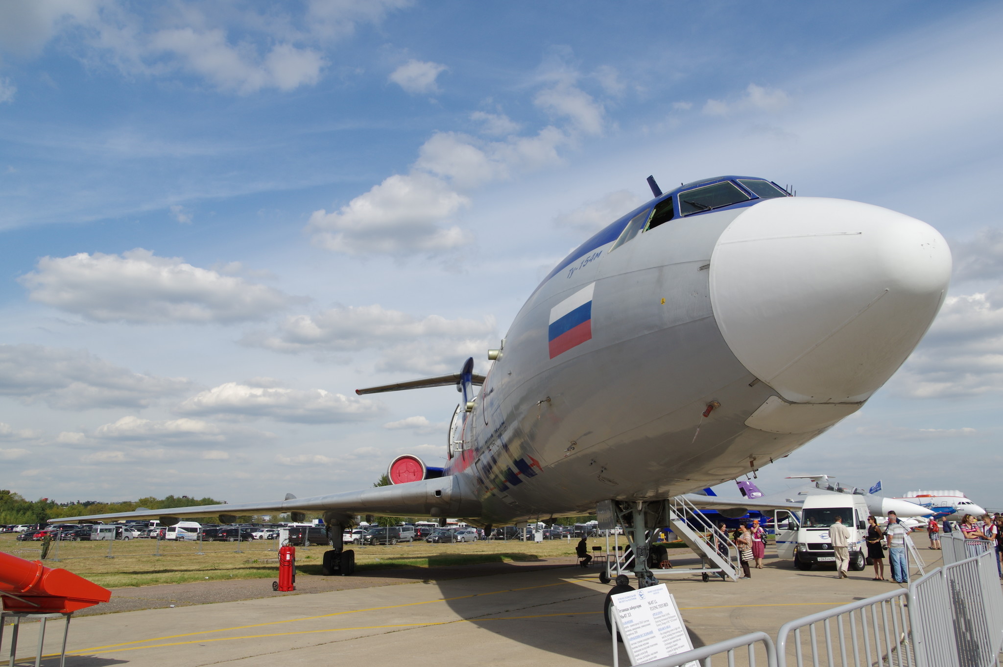 Комплексная летающая лаборатория ТУ-154м с изменяемыми в полёте характеристиками динамики