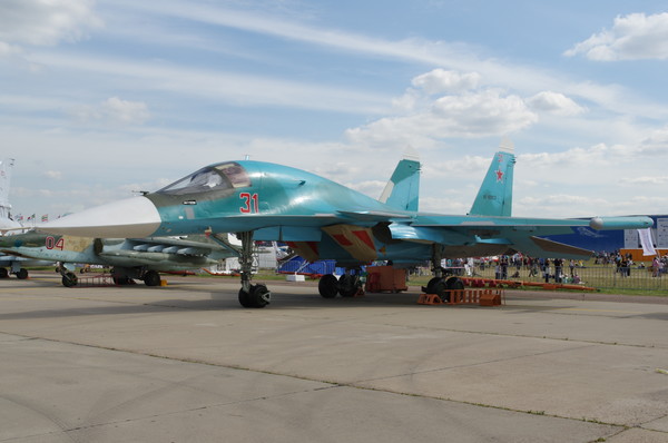 Су-34 – российский многофункциональный истребитель-бомбардировщик