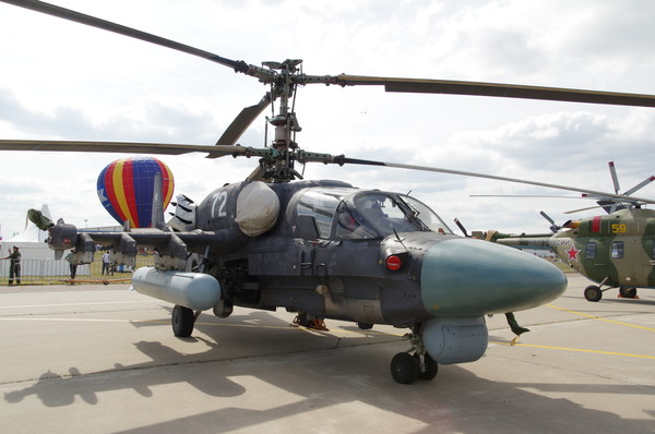 Боевой разведывательно-ударный вертолёт Ка-52 «Аллигатор»