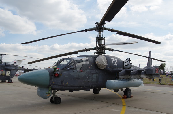 Боевой разведывательно-ударный вертолёт Ка-52 «Аллигатор»