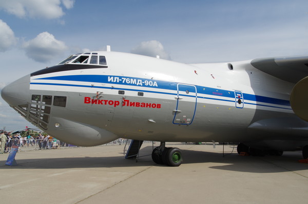 Самолёт Ил-76МД-90А «Виктор Ливанов»
