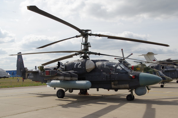 Боевой разведывательно-ударный вертолёт Ка-52 «Аллигатор»