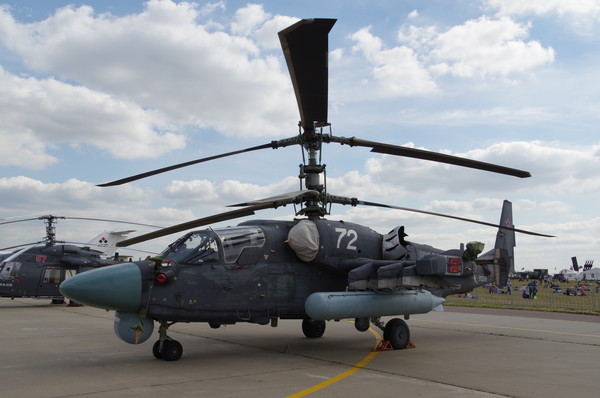 Боевой разведывательно-ударный вертолёт Ка-52 «Аллигатор»