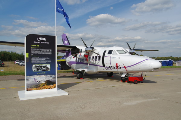 Турбовинтовой пассажирский самолёт для региональных перевозок L-410 NG
