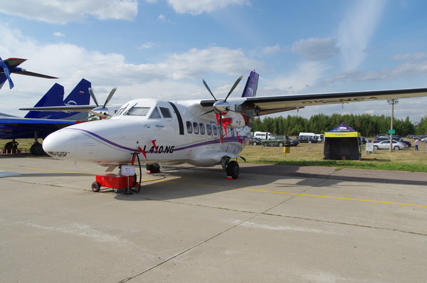 Турбовинтовой пассажирский самолёт для региональных перевозок L-410 NG