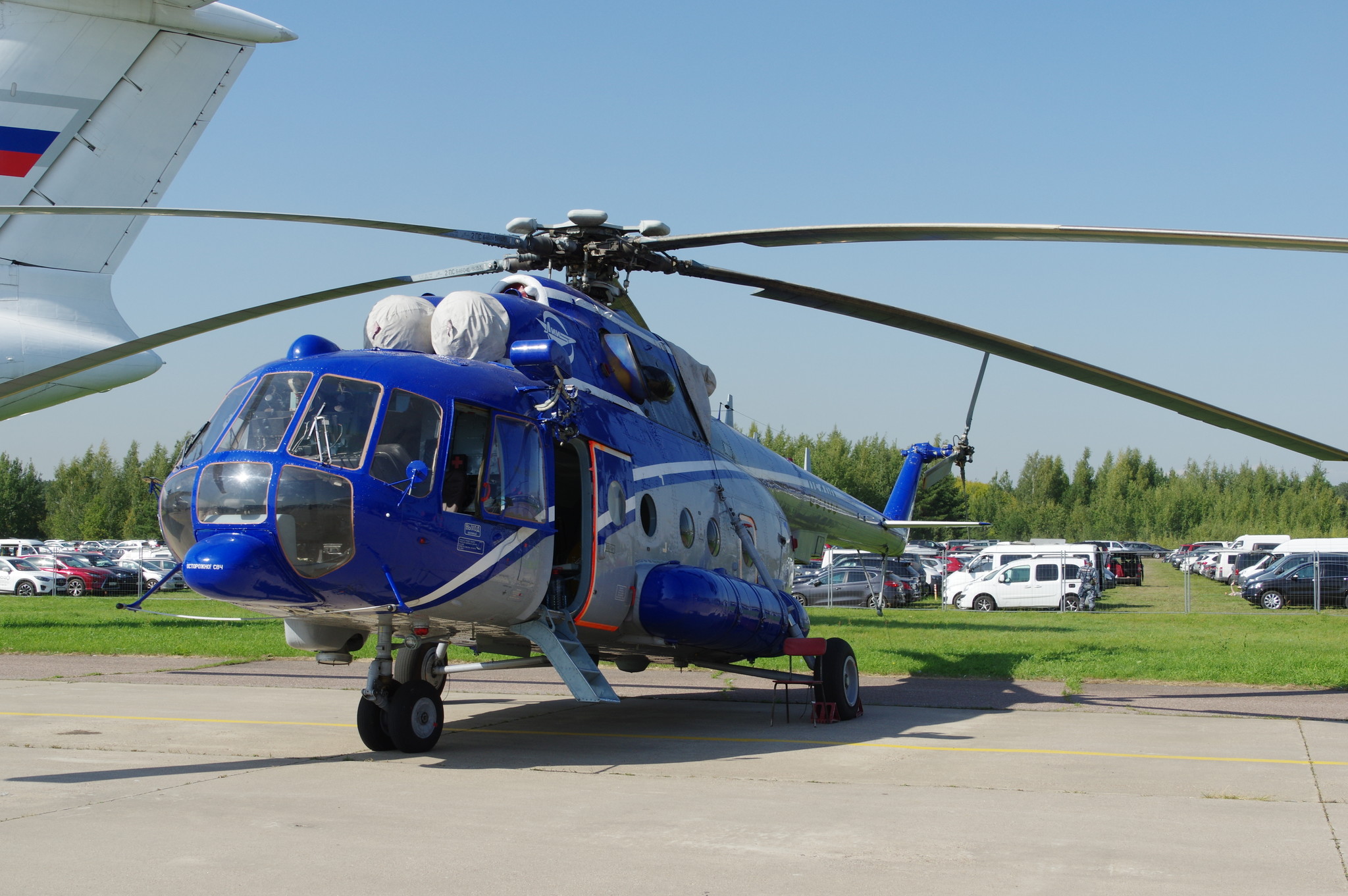 Летающая лаборатория Ми-8 АМТ ЛЛ
