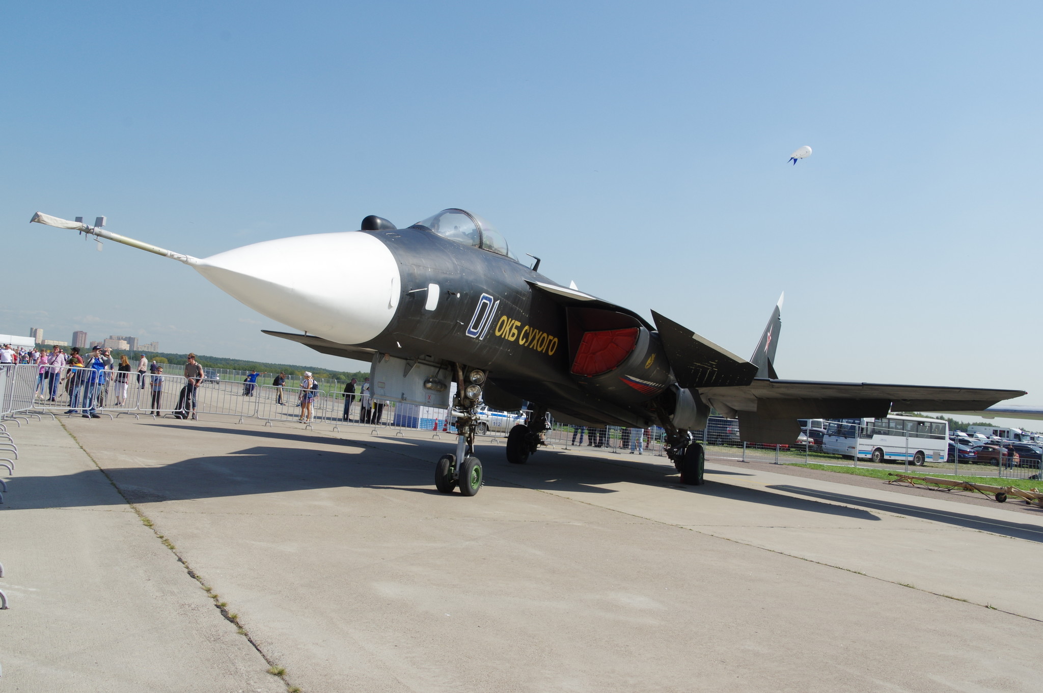 Экспериментальный перспективный палубный истребитель Су-47 «Беркут»