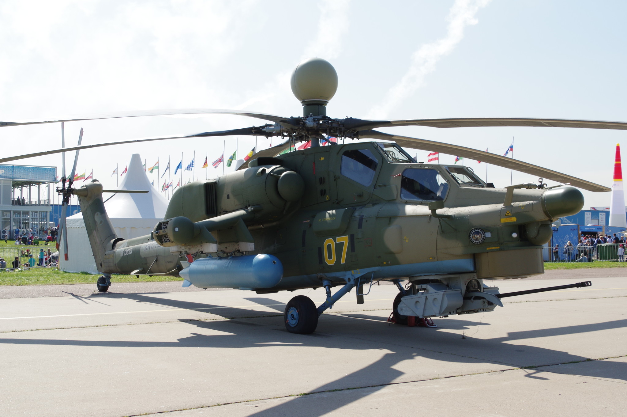 Учебно-боевой вертолёт Ми-28УБ