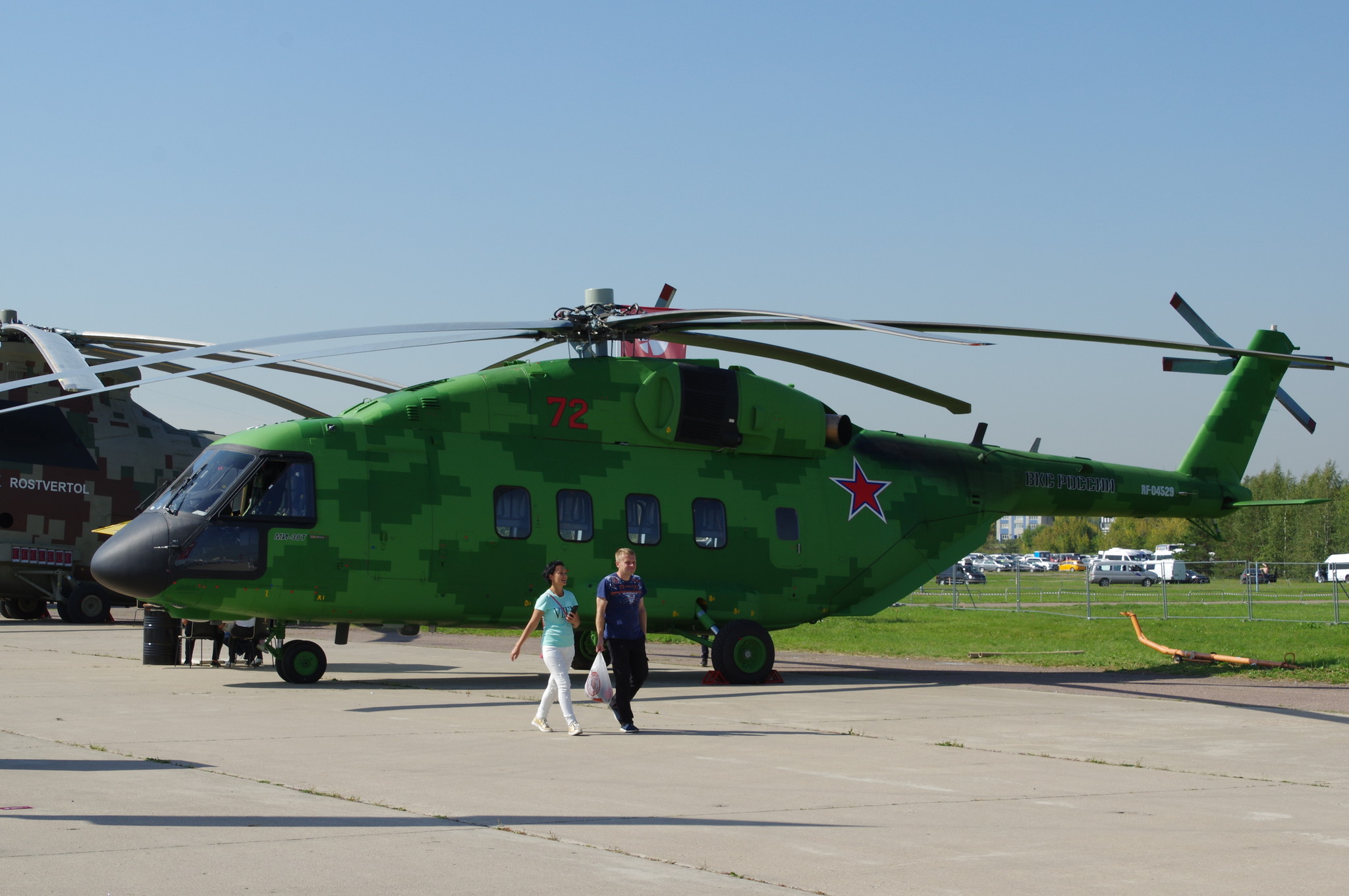 Военно-транспортный вертолёт Ми-38Т