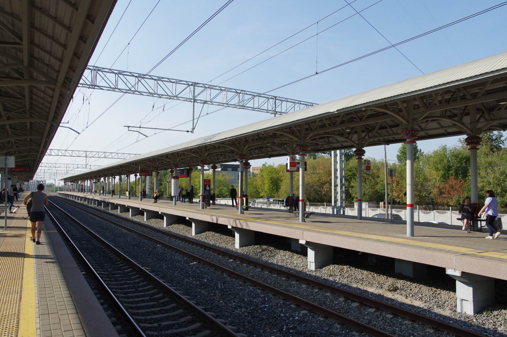 Станция «Окружная» Московского центрального кольца