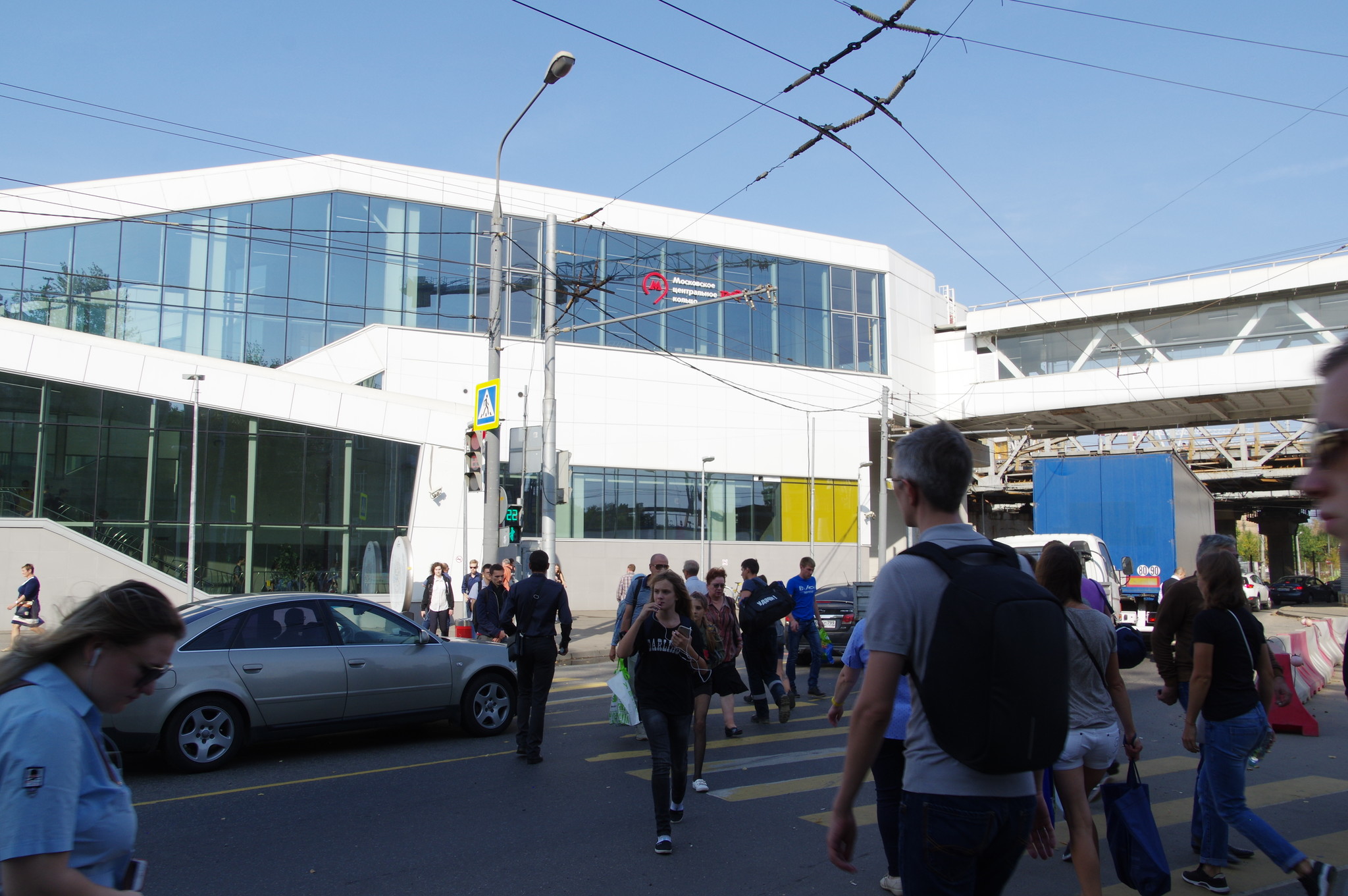 Станция «Окружная» Московского центрального кольца