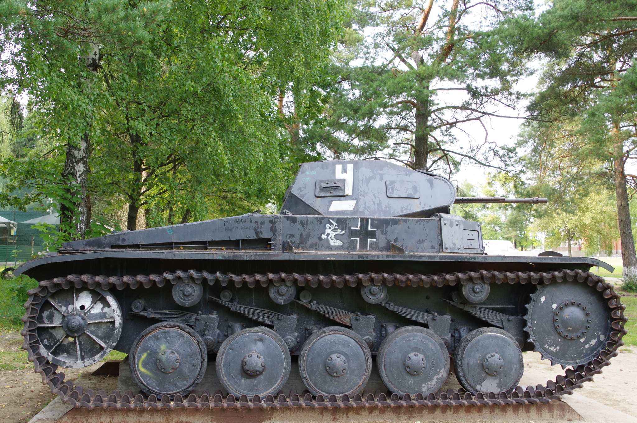 Лёгкий танк Pz Kpfw II (Ленино-Снегирёвский военно-исторический музей)