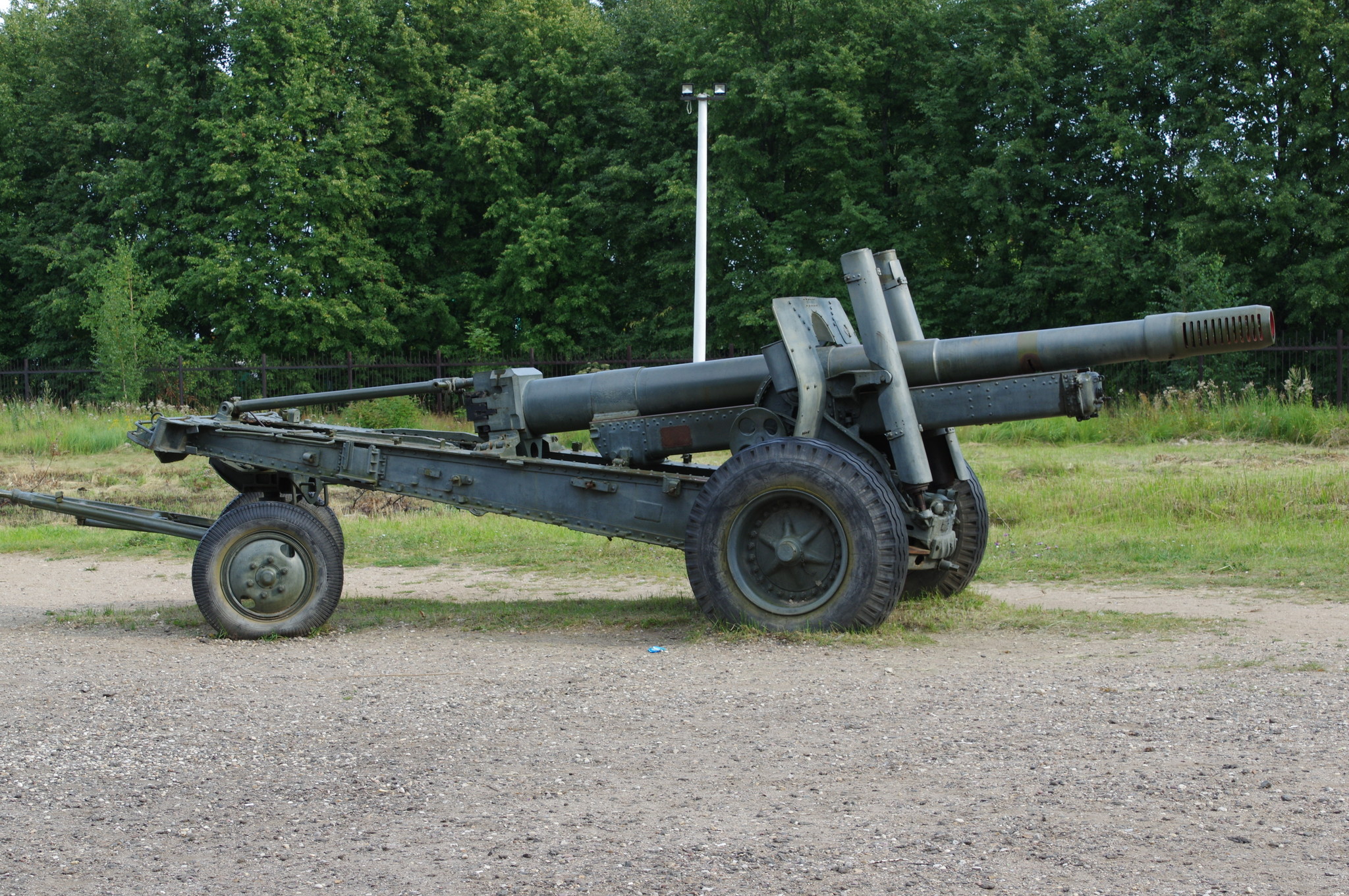 152-мм гаубица-пушка образца 1937 года (МЛ-20). Ленино-Снегирёвский военно-исторический музей