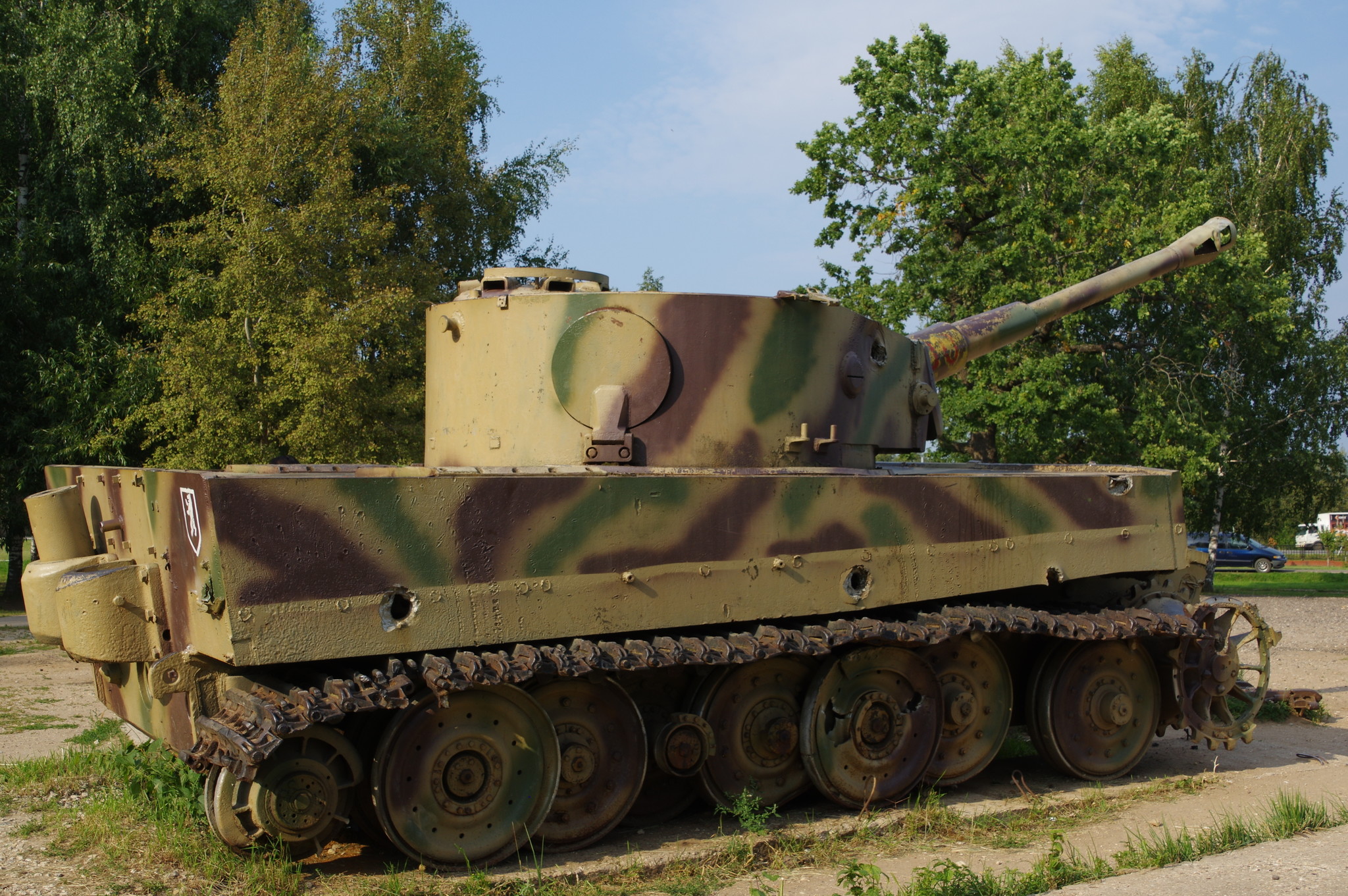 Тяжёлый танк Т-VI (Н1) «Тигр» 1942 г. (Ленино-Снегирёвский военно-исторический музей)