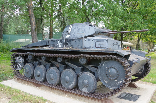 Лёгкий танк Pz Kpfw II (Ленино-Снегиревский военно-исторический музей)