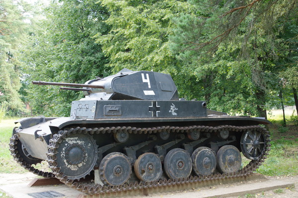 Лёгкий танк Pz Kpfw II (Ленино-Снегиревский военно-исторический музей)