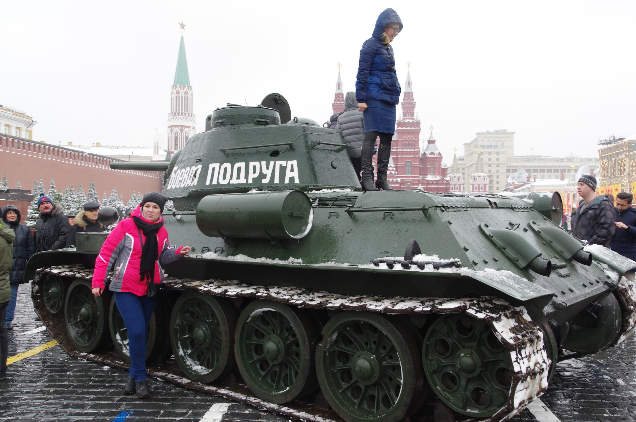 Средний танк Т-34-76 «Боевая подруга»