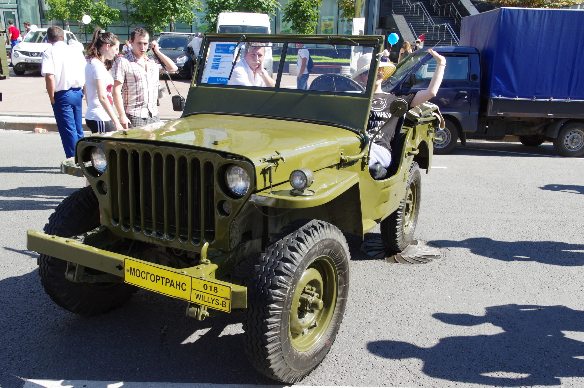 Автомобиль Willys-B (Виллис)