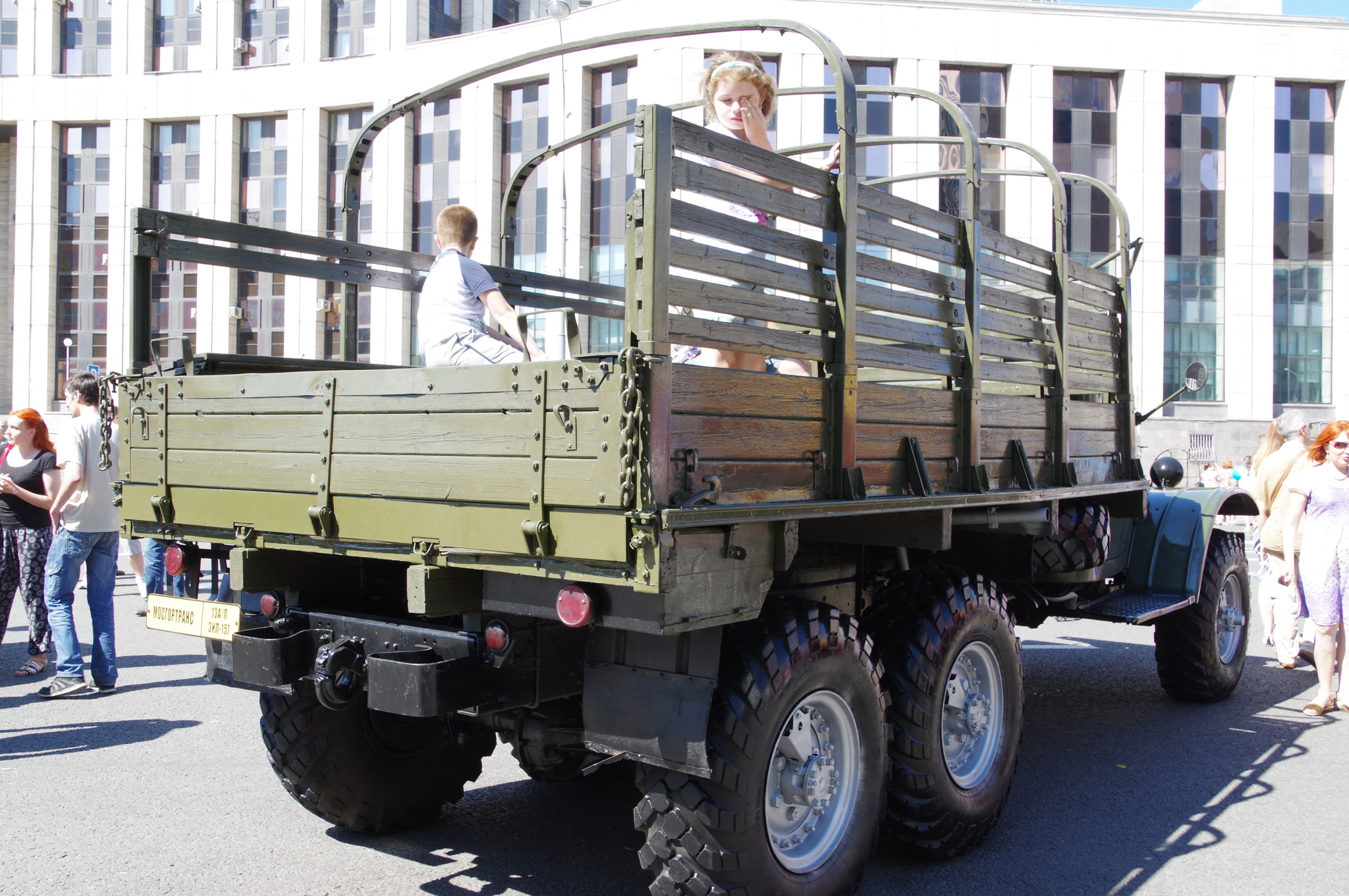 Грузовой автомобиль повышенной проходимости ЗИЛ-157